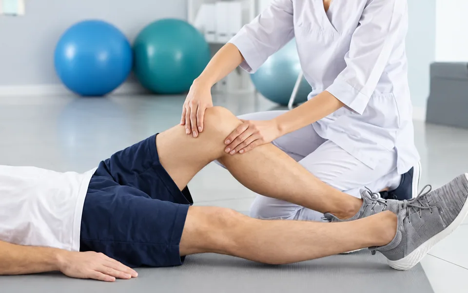 Imagem ilustrativa de fisioterapia ortopédica